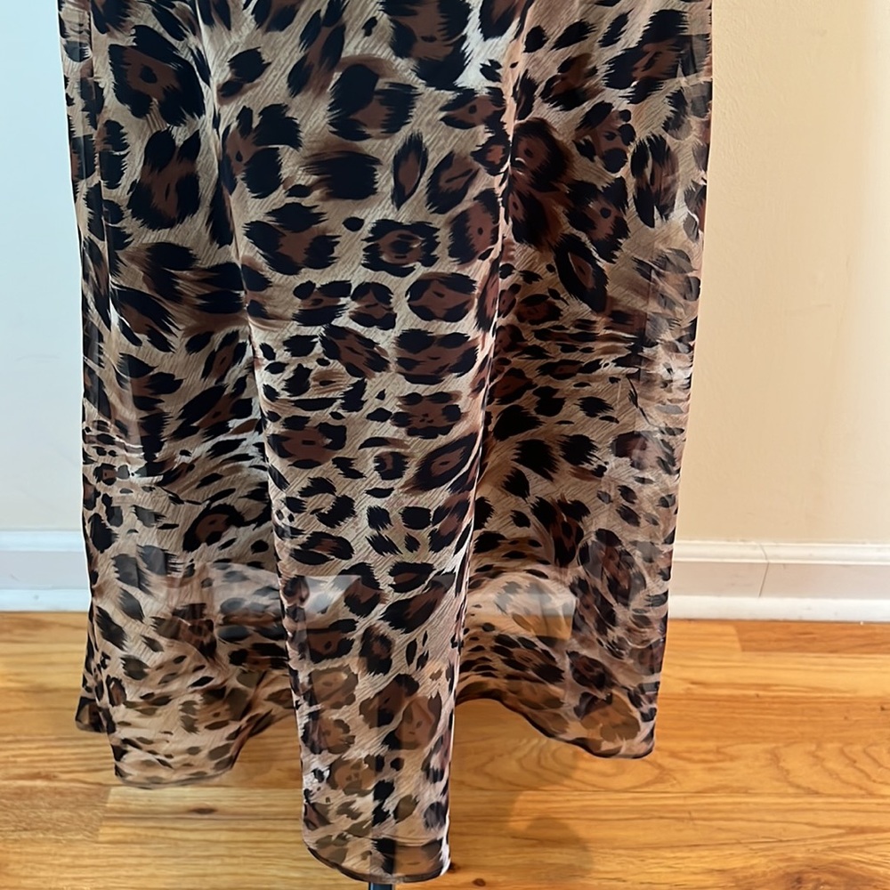❤️ Rabbit Rabbit Rabbit Halter Leopard Dress - Picture 5 of 7